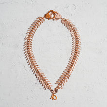 Load image into Gallery viewer, Fishbone w/ Handcuff Choker Necklace
