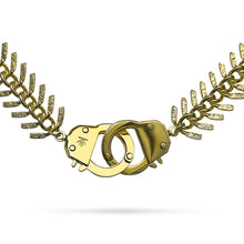 Load image into Gallery viewer, Fishbone w/ handcuff bracelet